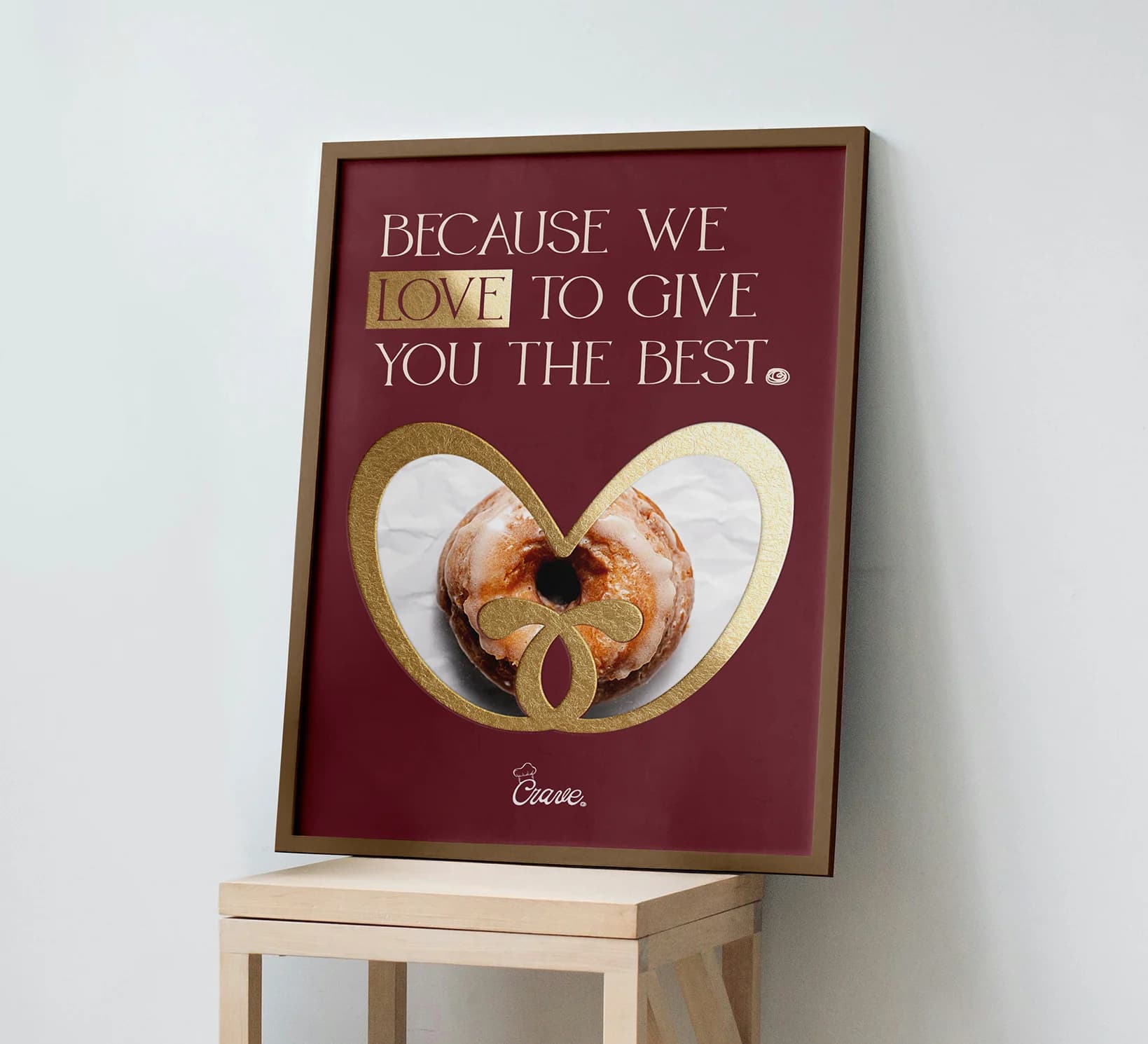 Because we love to give you the best framed poster